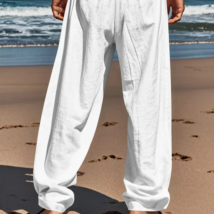 Pure white chino pants - ChinoArte